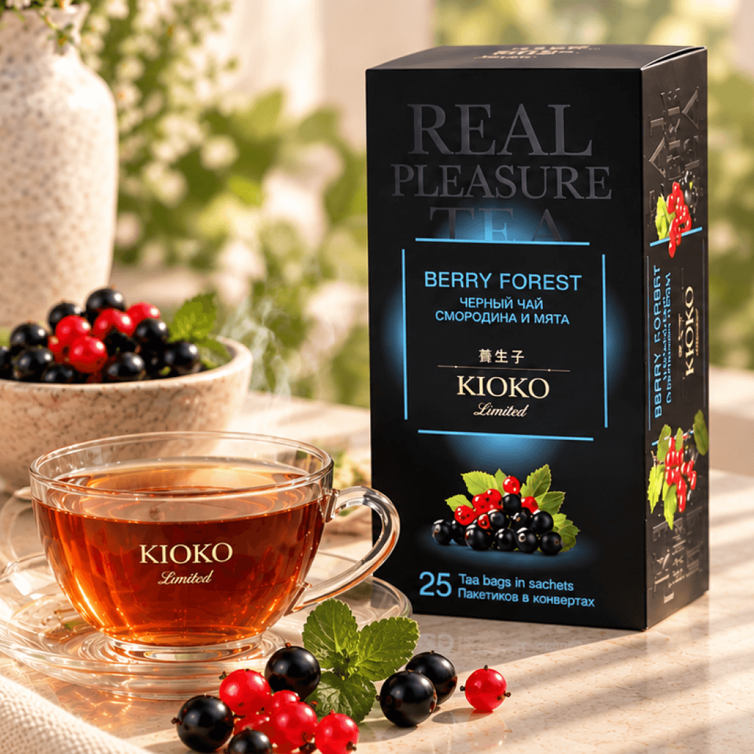 Чай KIOKO LIMITED BERRY FOREST с ягодами 25/1,5г